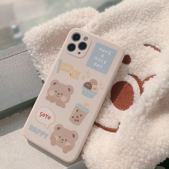 Milk Bear Phone Case